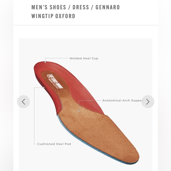 Stacy Adams Shoes - GENNARO
Wingtip Oxford Men’s Size 7.5 Cognac NEW - Picture 10 of 16